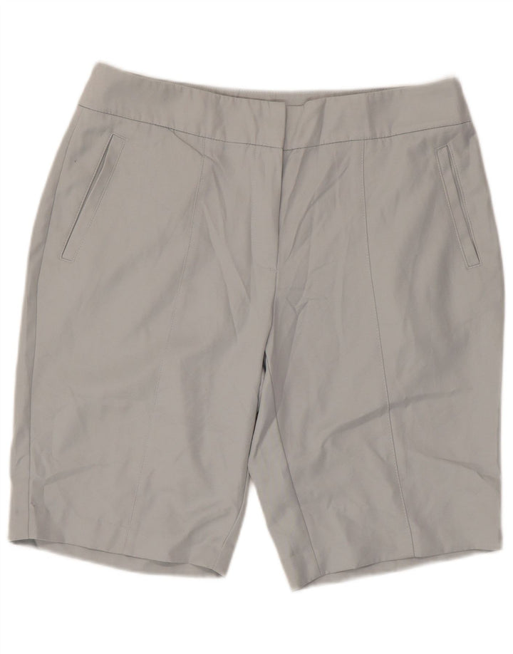 Izod Dame Golf Chino Shorts US 12 Large W36 Grå Polyester