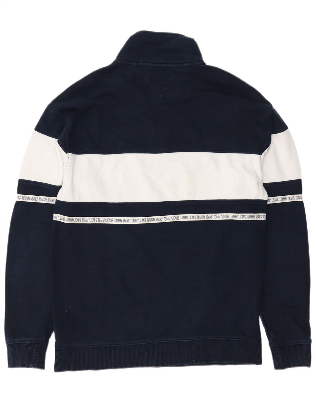 Tommy Hilfiger Grafisk sweatshirt til mænd, lille marineblå farveblok