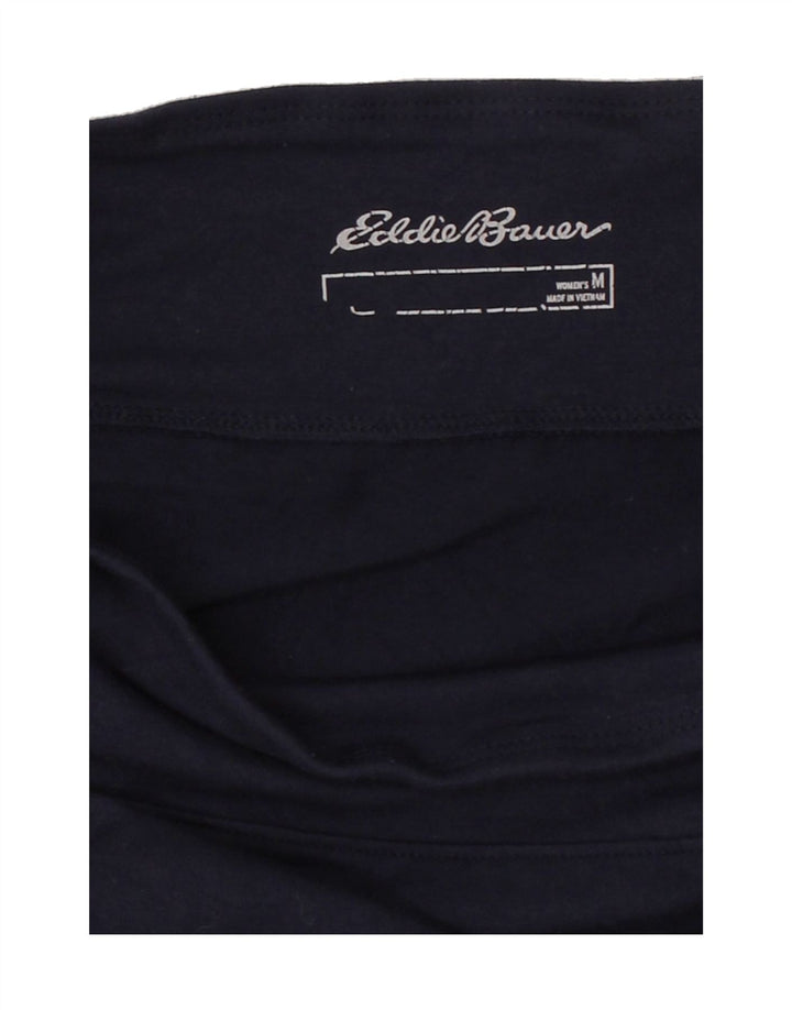 EDDIE BAUER Womens Mini Skirt Medium W30  Navy Blue Polyester Vintage Eddie Bauer and Second-Hand Eddie Bauer from Messina Hembry 