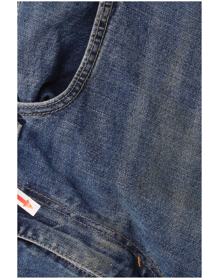 LEVI'S Herre 514 Straight Jeans W36 L34 Blå Bomuld