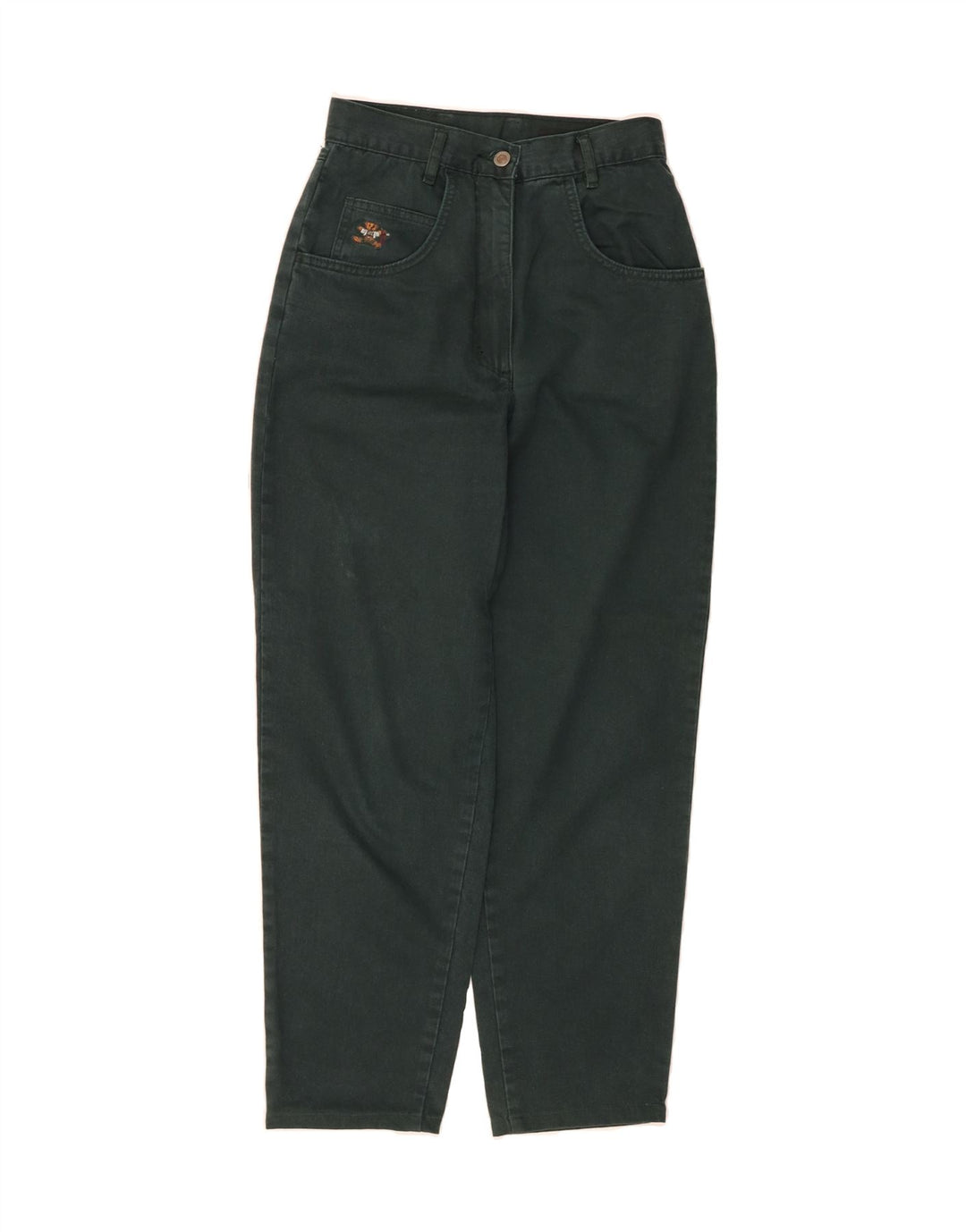 HAMMERSCHMID Womens Tapered Jeans EU 36 Small W26 L27 Green Cotton Vintage Hammerschmid and Second-Hand Hammerschmid from Messina Hembry 