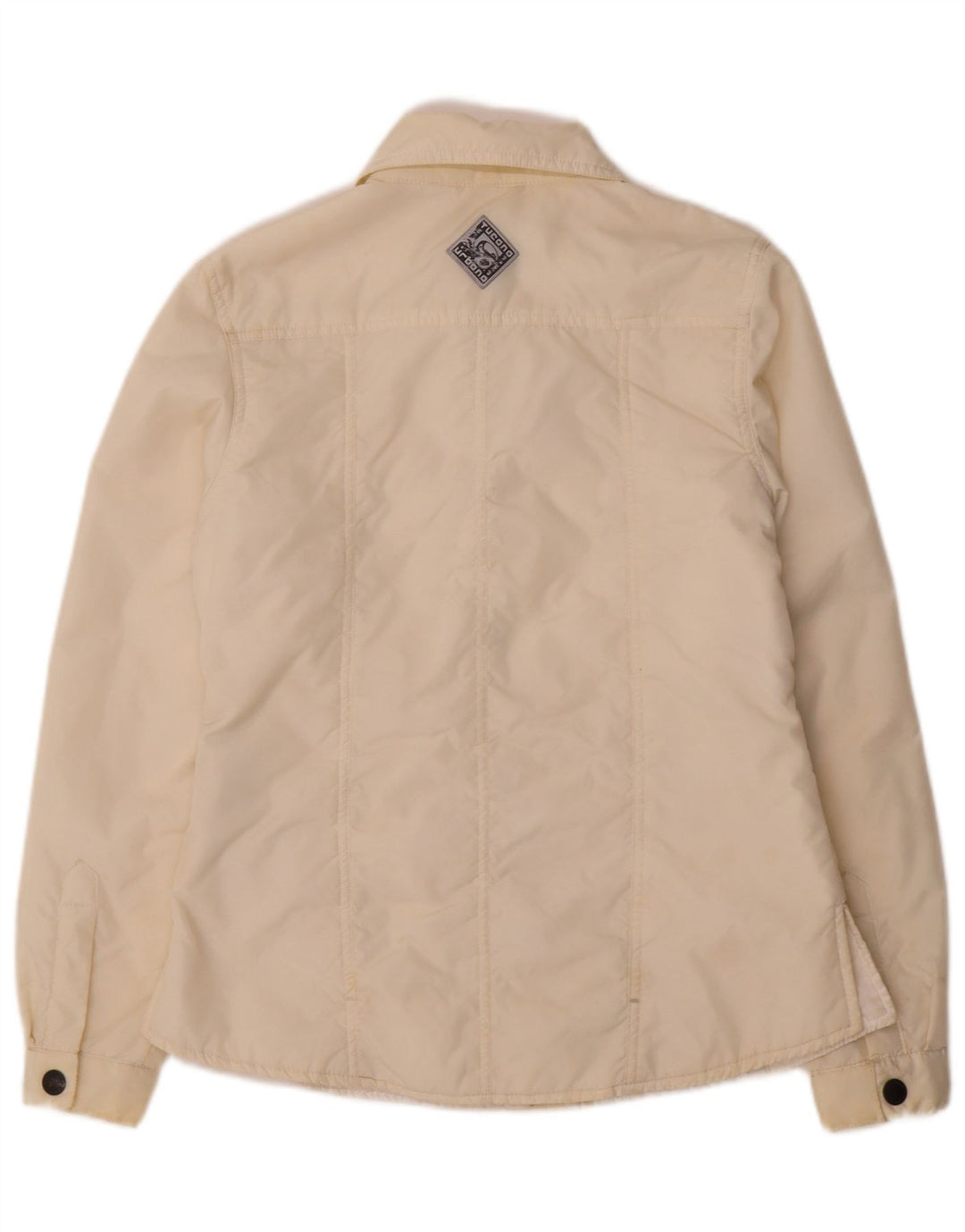 Tucano Urbano Dame Polstret Jakke UK 6 XS Beige Polyamid