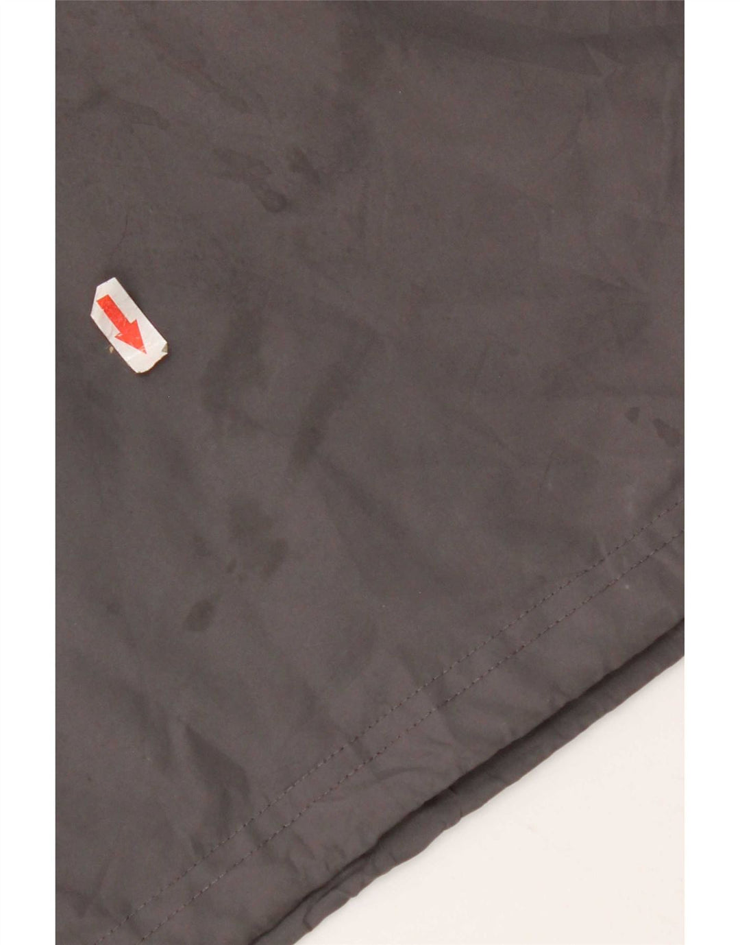 Champion Herre grafisk regnjakke med hætte UK 42 XL Grå polyester