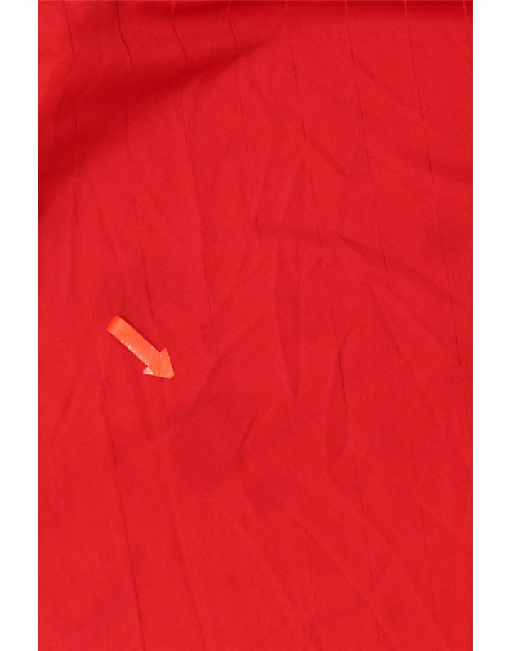 Adidas Herre Climalite Top Langærmet 2XL Rød Polyester