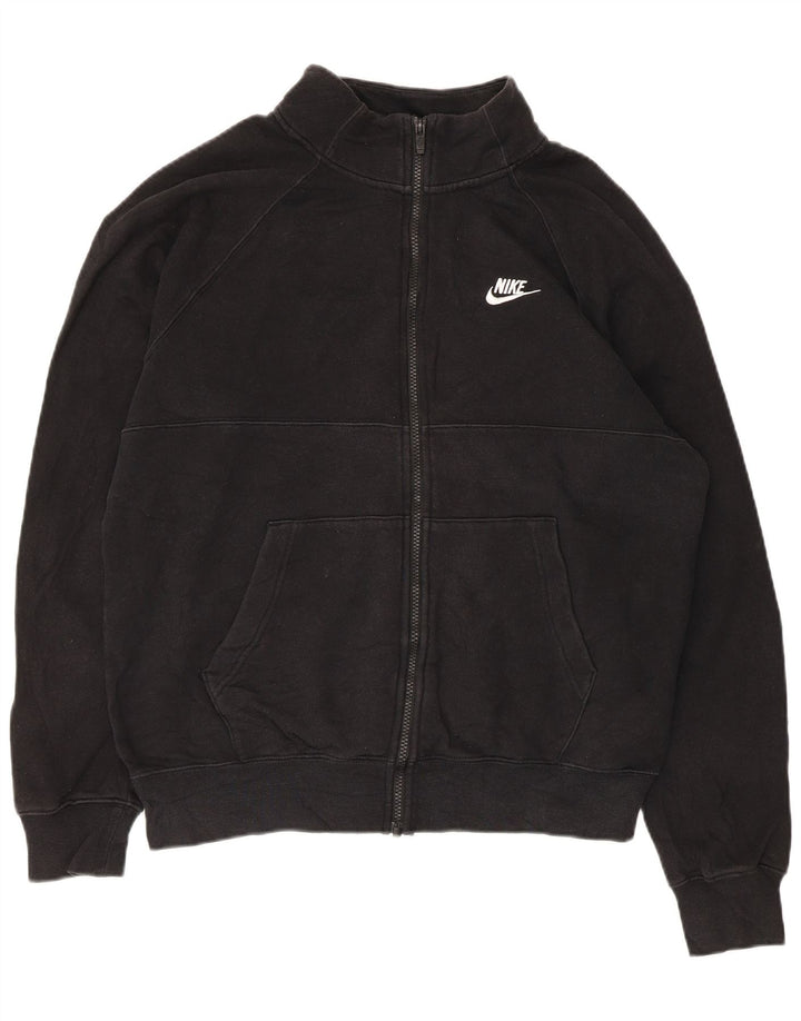 Nike træningsdragt til mænd, topjakke, medium sort bomuld