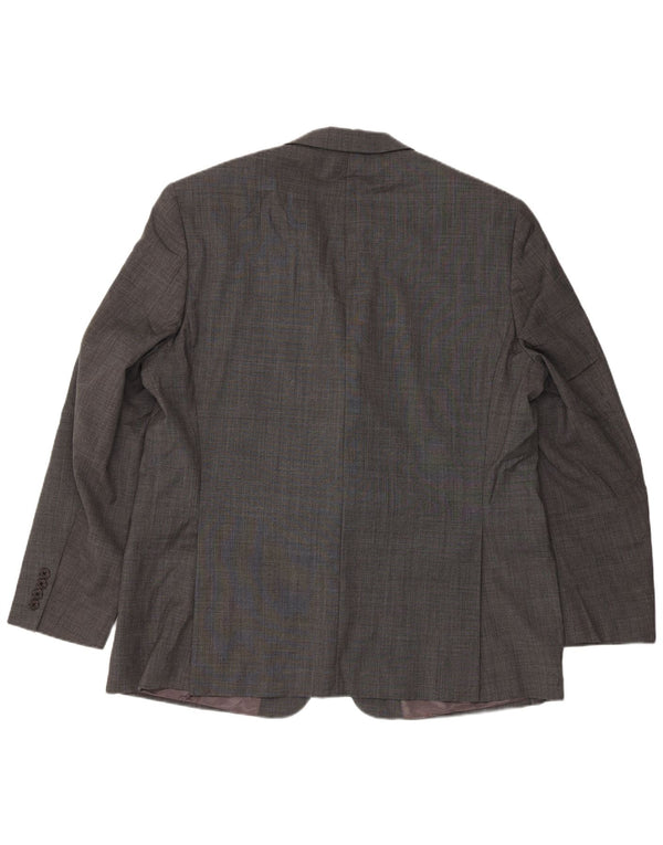 Ralph Lauren Herre Longline 2-knap blazerjakke UK 46 2XL Grå Klassisk