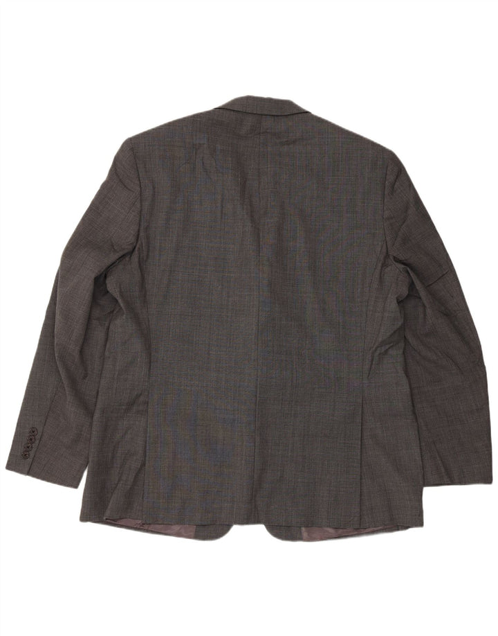 Ralph Lauren Herre Longline 2-knap blazerjakke UK 46 2XL Grå Klassisk