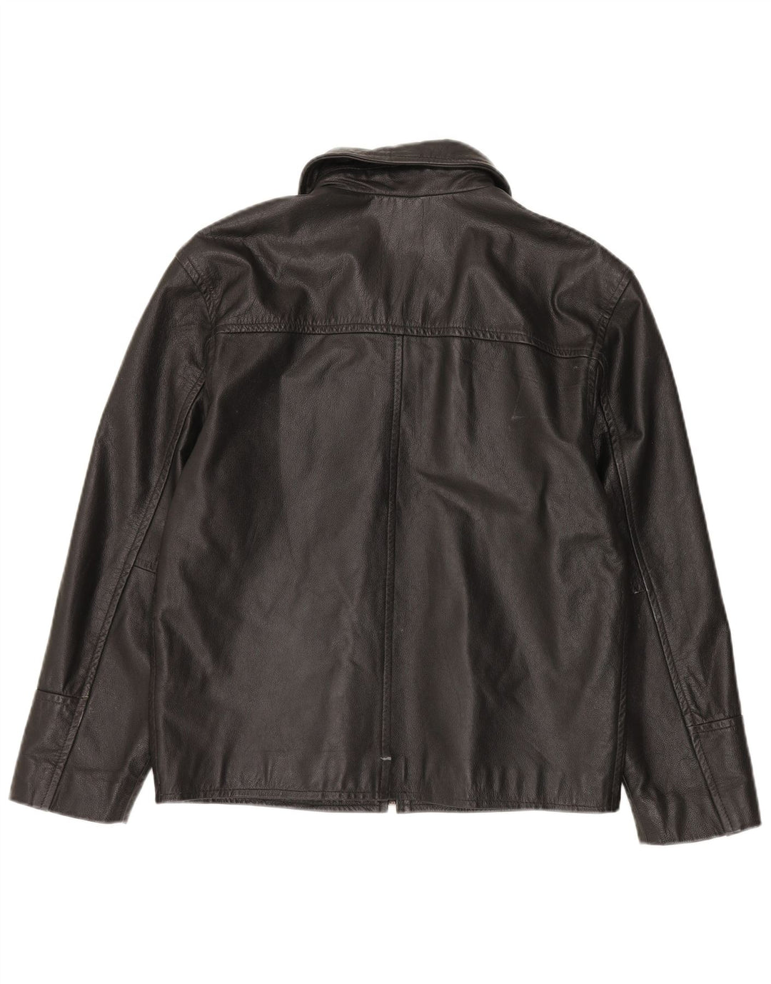 4 You Herre Læderjakke UK 38 Medium Sort Læder