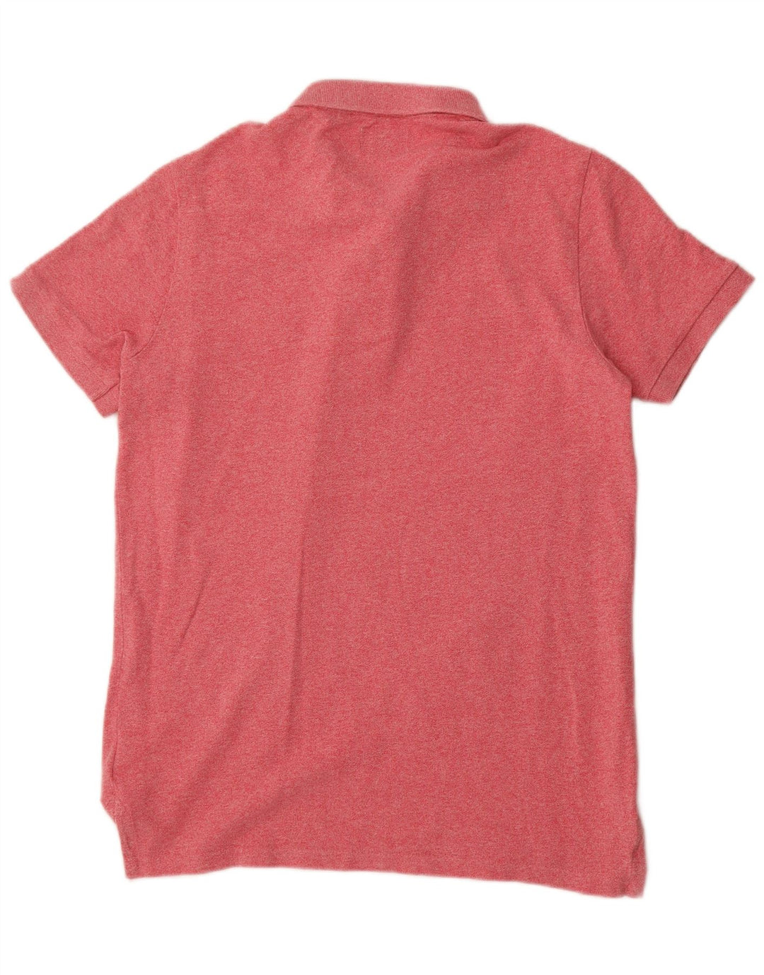 Superdry Polo Shirt til mænd Stor Pink Flecked Bomuld