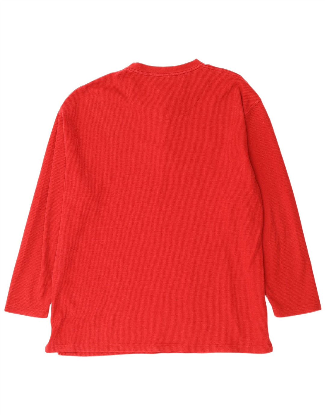 IZOD Nattøj Top Langærmet XL Rød Bomuld