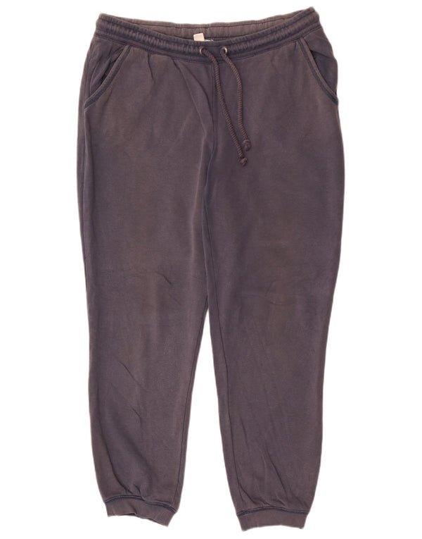 Roxy Womens træningsdragt Bukser Joggers UK 14 Large Navy Blue Cotton