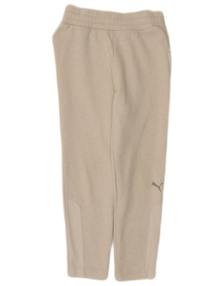 Puma træningsdragt bukser til kvinder UK 8 Small Beige Flecked