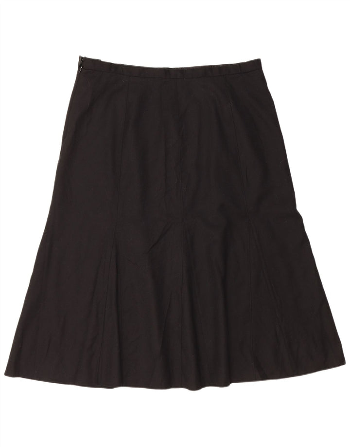 Orvis Trompetnederdel til kvinder US 18 2XL W38 Sort Uld
