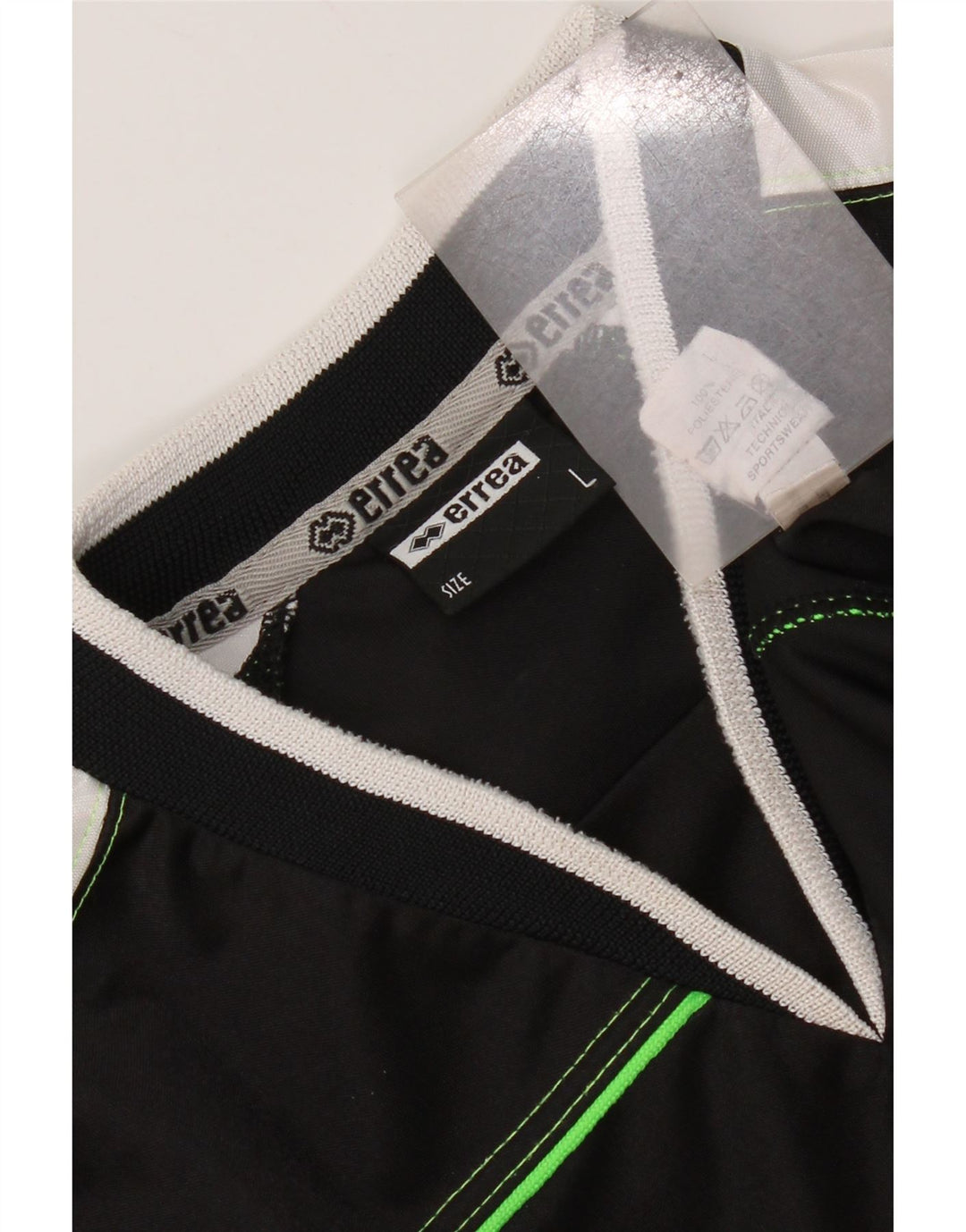 Errea Herre Top Langærmet Stor Sort Colourblock Polyester