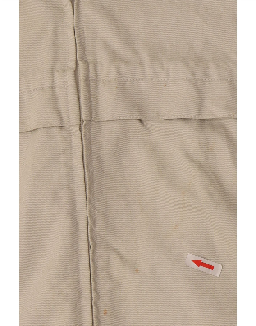 Kappa Herre Bomber Jacket UK 40 Stor Beige Bomuld