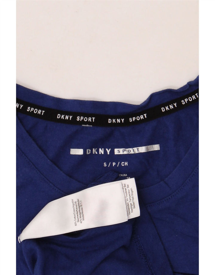 DKNY Herre Grafisk Vest Top Lille Blå Bomuld
