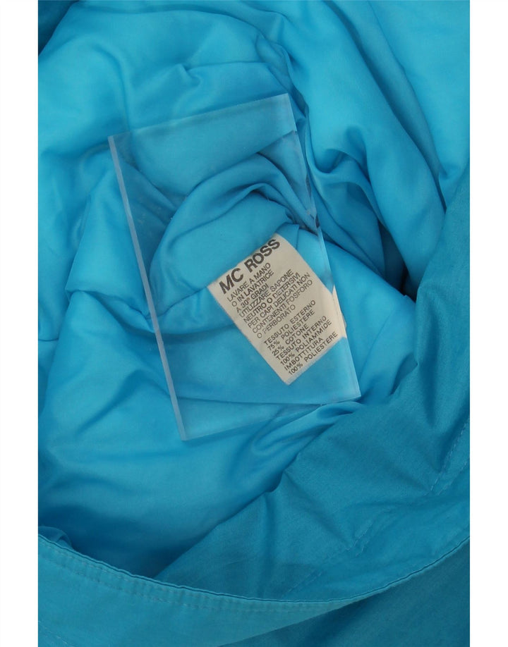 MC ROSS Womens Windbreaker Jacket UK 22 3XL Blue Cotton Vintage MC Ross and Second-Hand MC Ross from Messina Hembry 
