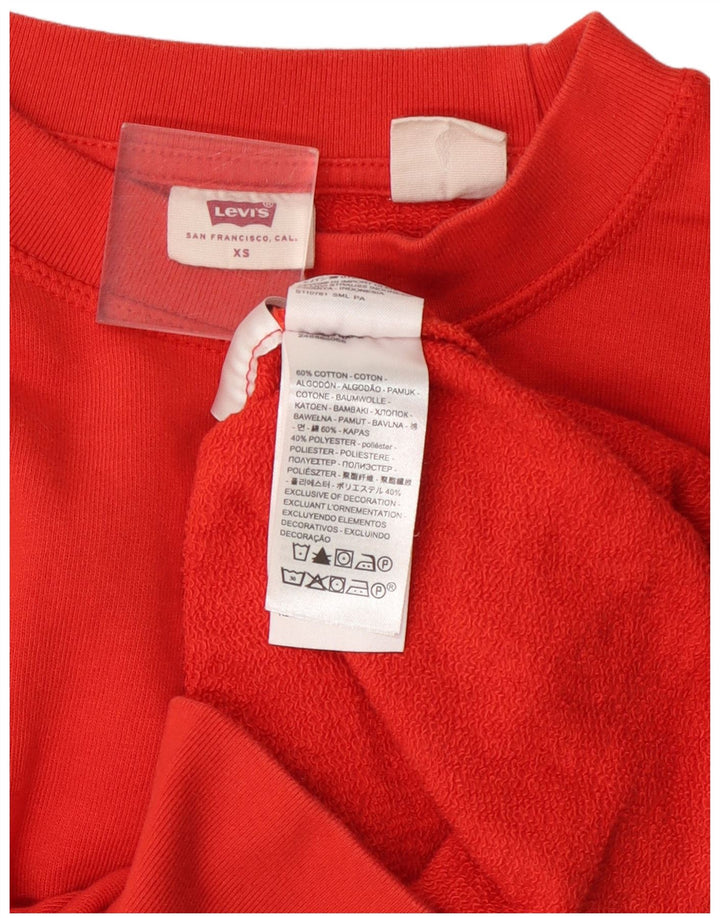 Levi's Sweatshirt til mænd XS Orange Bomuld
