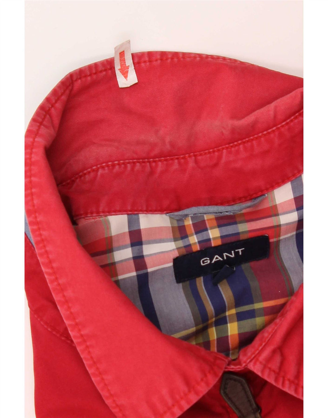 Gant Bomber Jacket UK 44 2XL Rød Bomuld