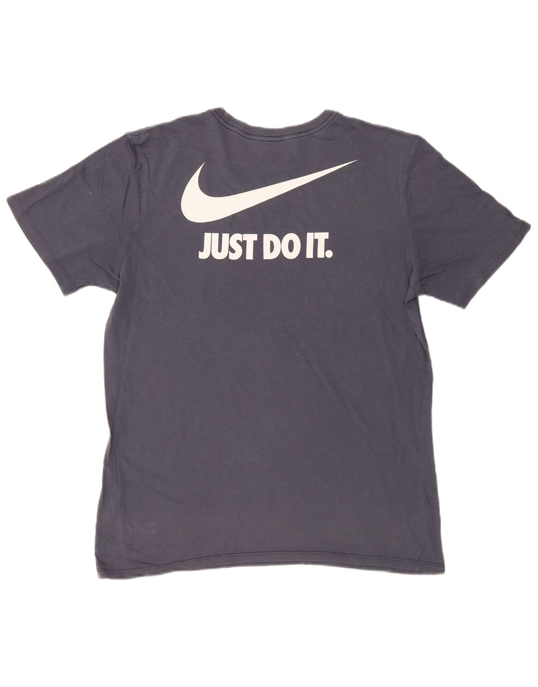 Nike grafisk T-shirt top til mænd, stor marineblå bomuld