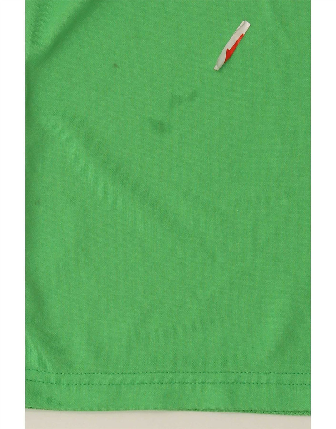 Nike Herre Dri Fit T-shirt Top Medium Grøn Colourblock Polyester