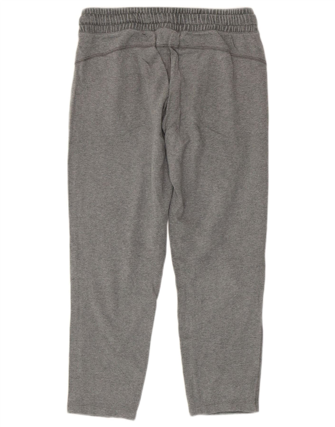 Champion Womens Graphic Velour Tracksuit Trousers UK 12 Medium Grey