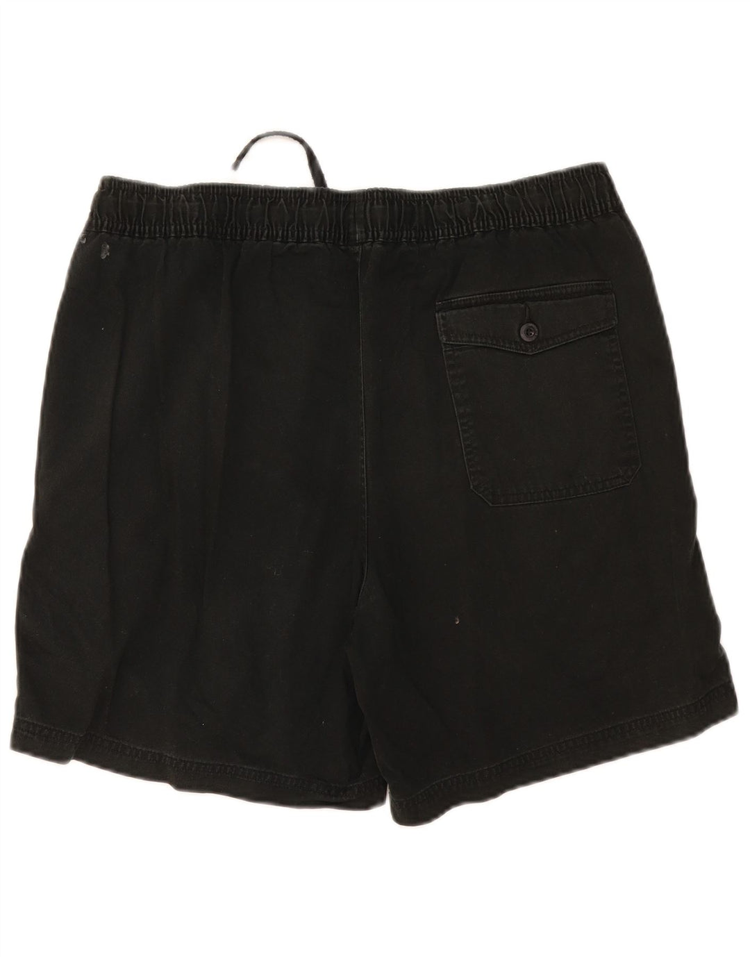 MARKS & SPENCER Chino-shorts til mænd store W34 sort bomuld