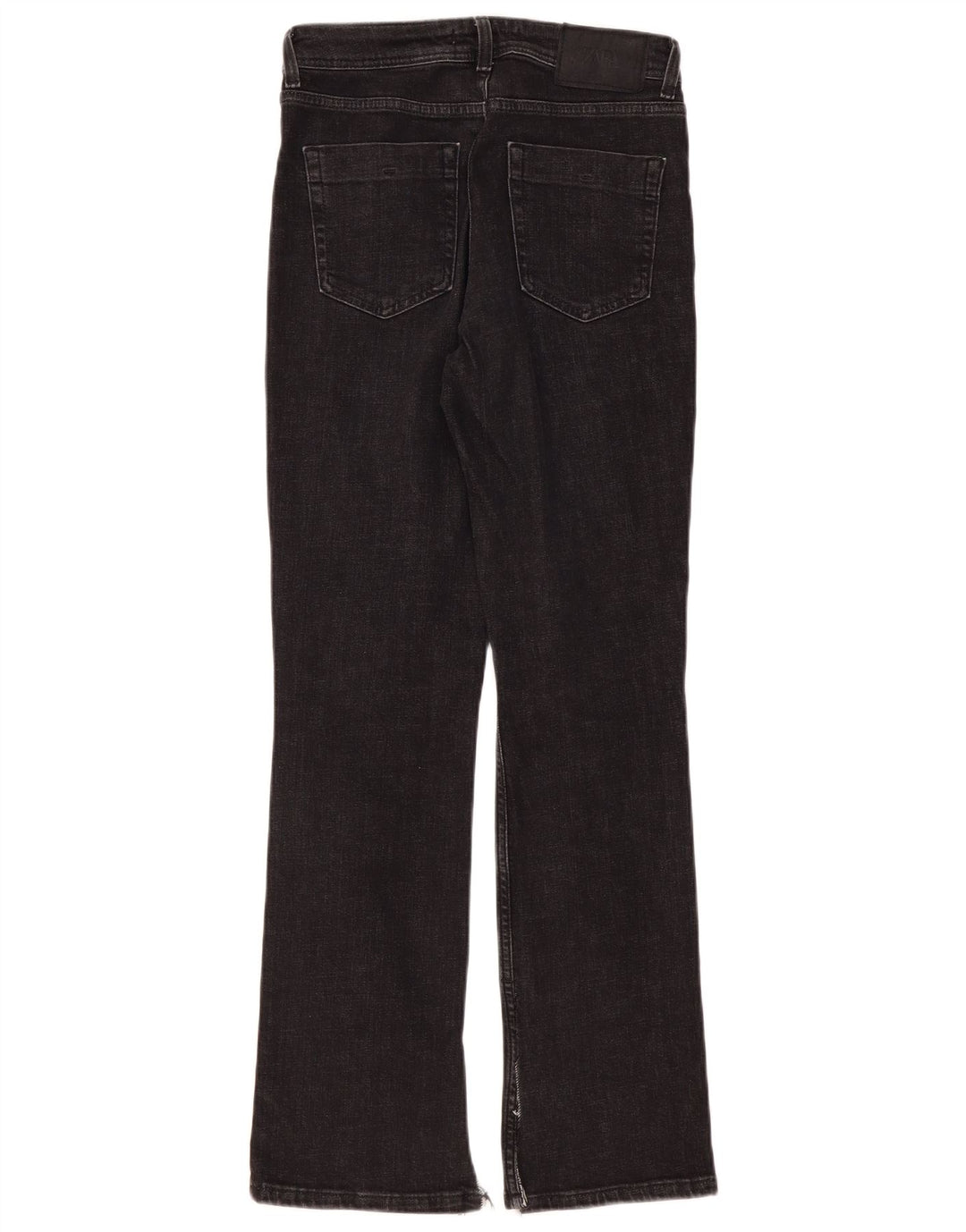Zara Dame Slim Jeans EU 38 Small W28 L31 Sort