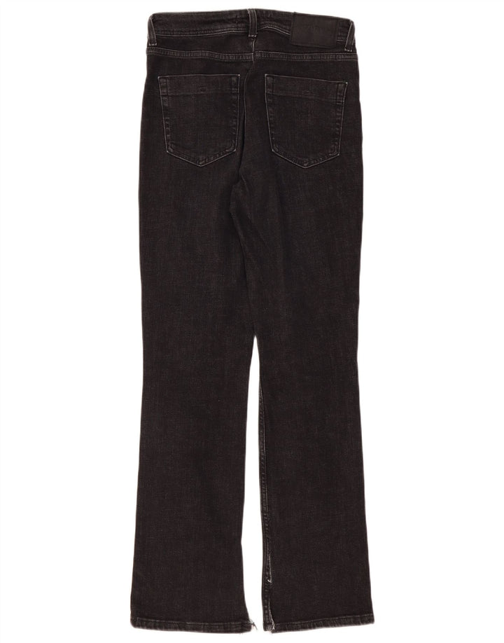 Zara Dame Slim Jeans EU 38 Small W28 L31 Sort