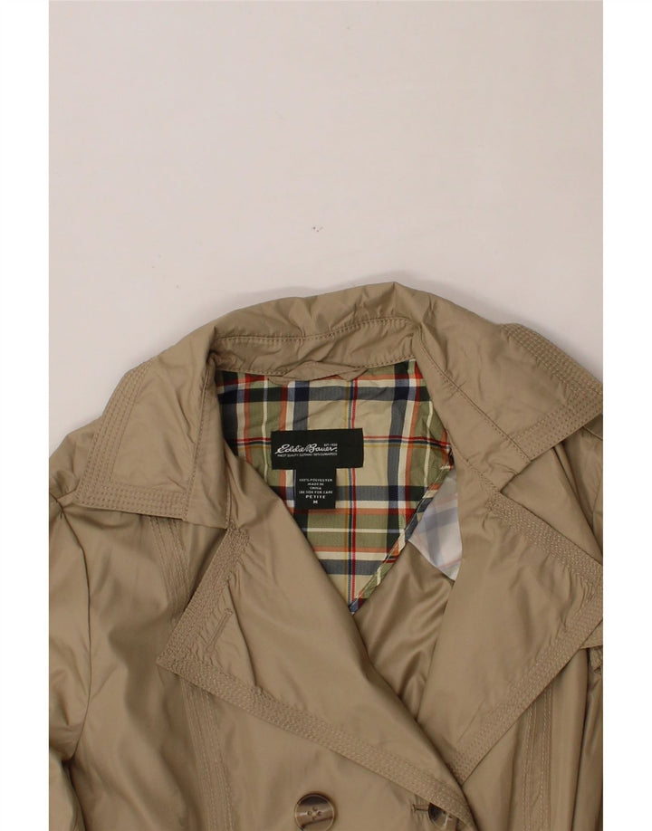 EDDIE BAUER Womens Trench Coat UK 14 Medium Beige Polyester Vintage Eddie Bauer and Second-Hand Eddie Bauer from Messina Hembry 
