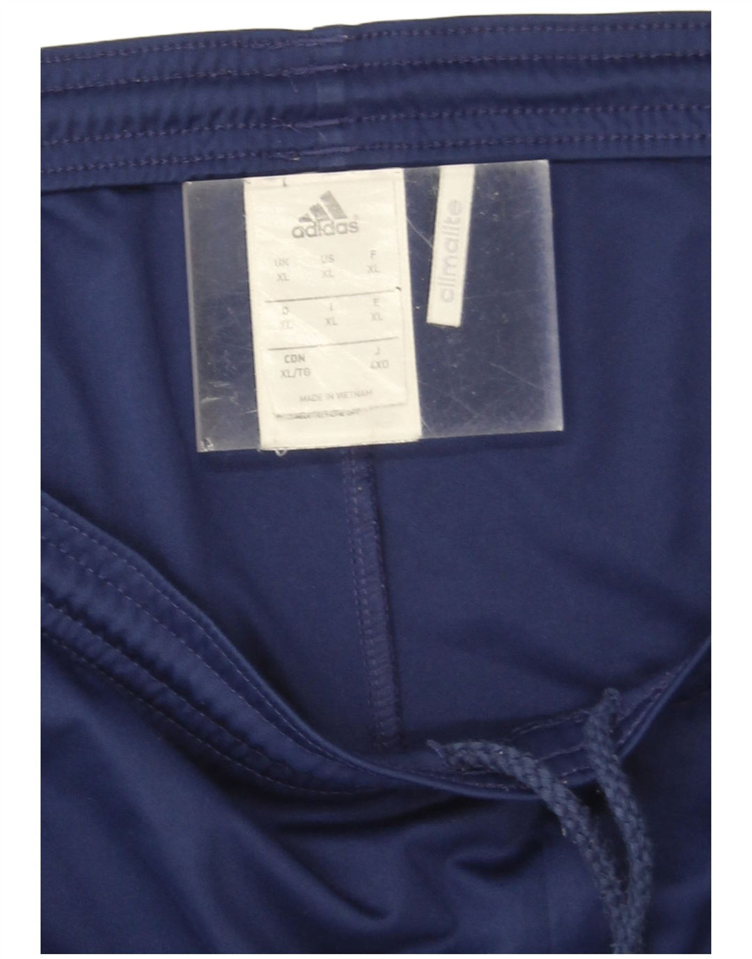 Adidas Herre Climalite Sport Shorts XL Navy Blue Polyester