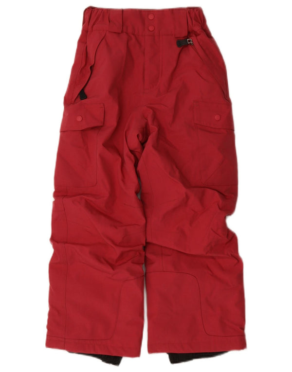Patagonia Girls Cargo Skibukser 5-6 år XS Rød Polyester
