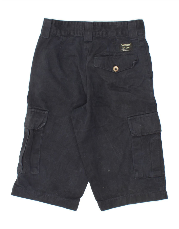 LEE Boys Cargo Shorts 9-10 Years W22  Navy Blue Cotton Vintage Lee and Second-Hand Lee from Messina Hembry 