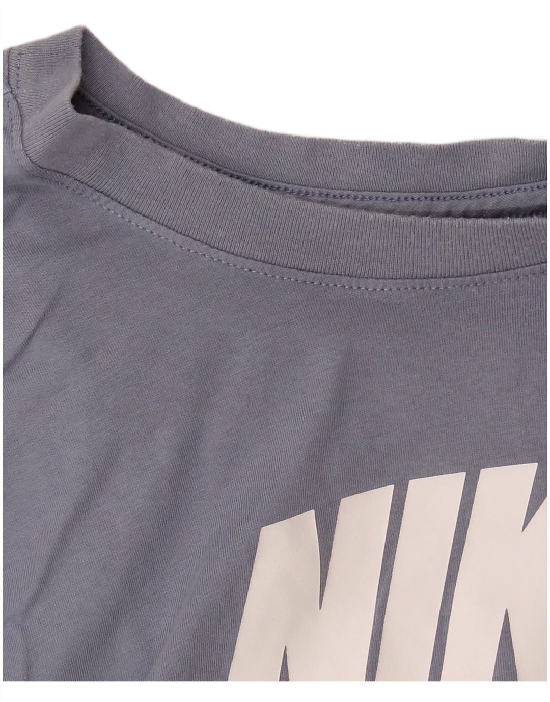 Nike grafisk T-shirt top til mænd XL blå bomuld