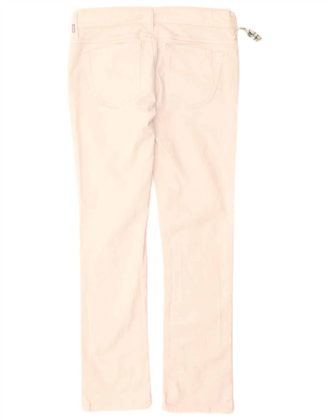 Diesel Dame Liv Slim Jeans W30 L30 Hvid Bomuld