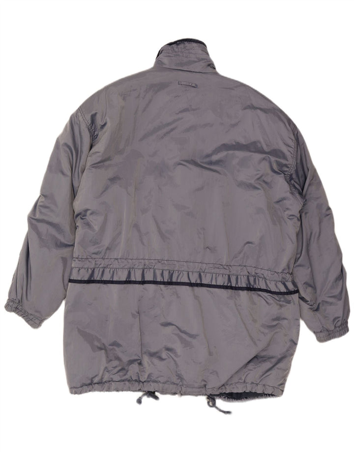 SKILA Herre Windbreaker Jacket UK 46 3XL Blå Akryl