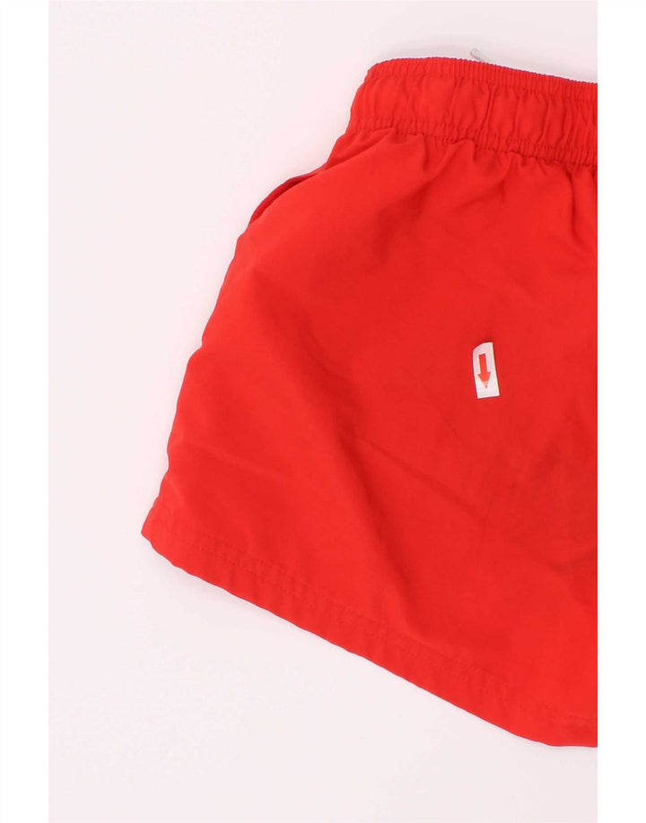 Adidas drenge sportsshorts 9-10 år rød polyester