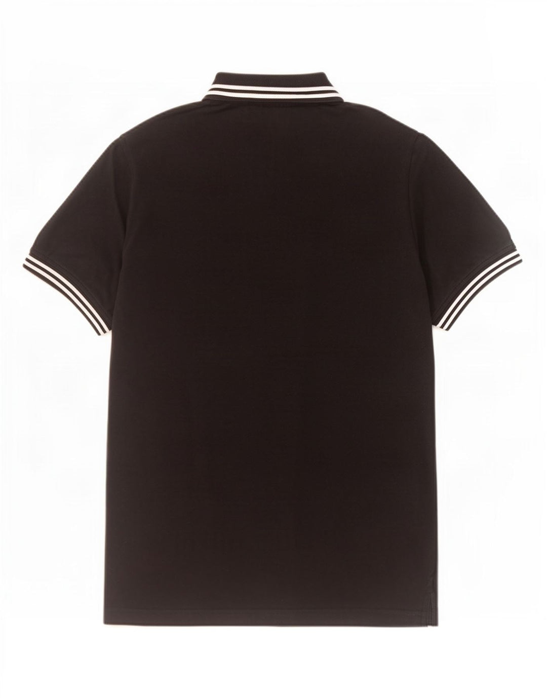 Kappa herre poloshirt stor sort stribet bomuld