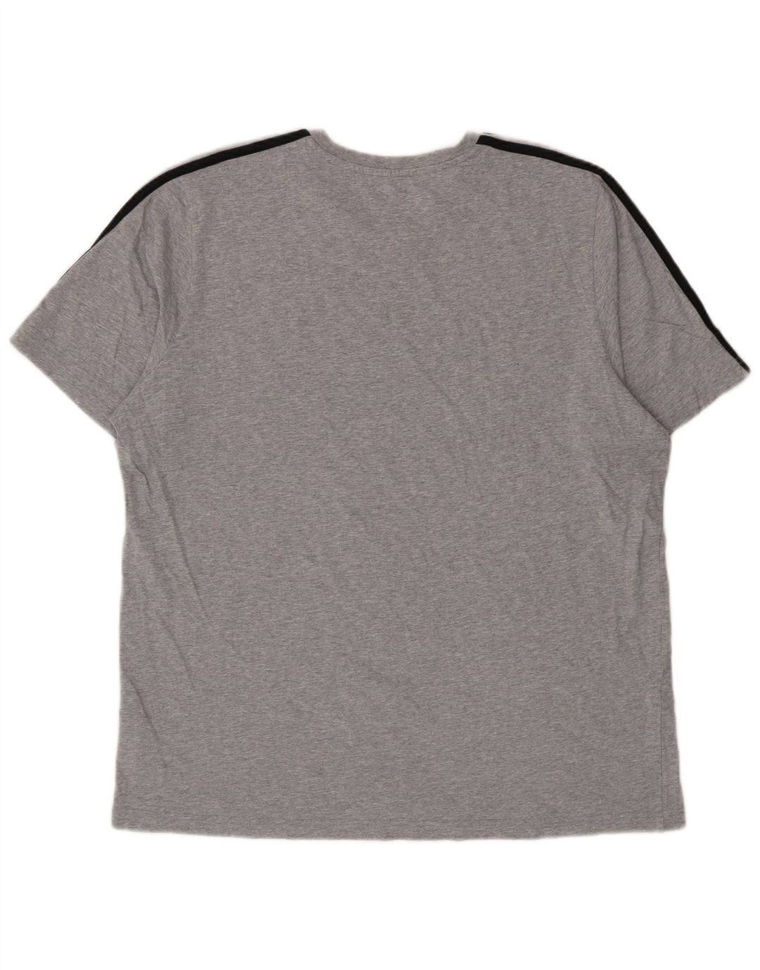 Adidas Herre T-Shirt Top XL Grå Bomuld