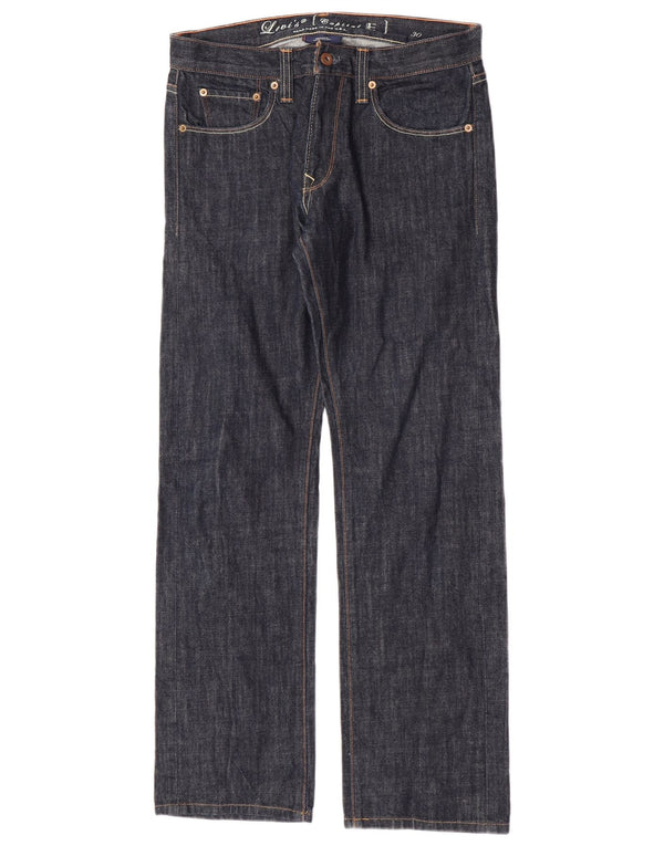 Levi's lige jeans til kvinder W30 L31 Marineblå bomuld