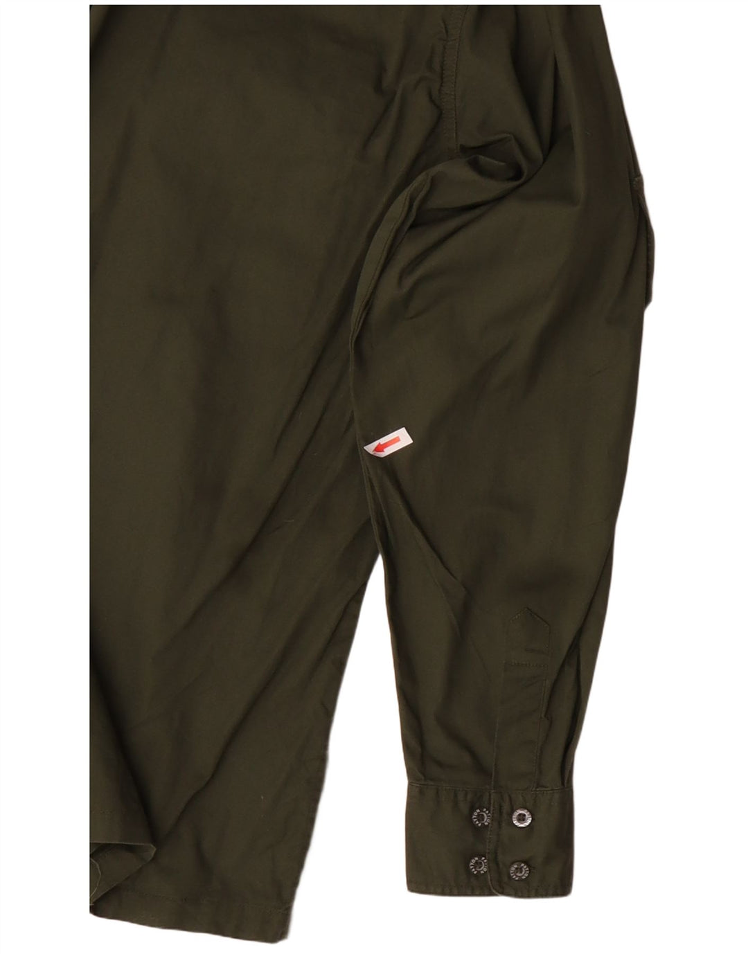 PATTON Militærskjorte til mænd XL Khaki Bomuld