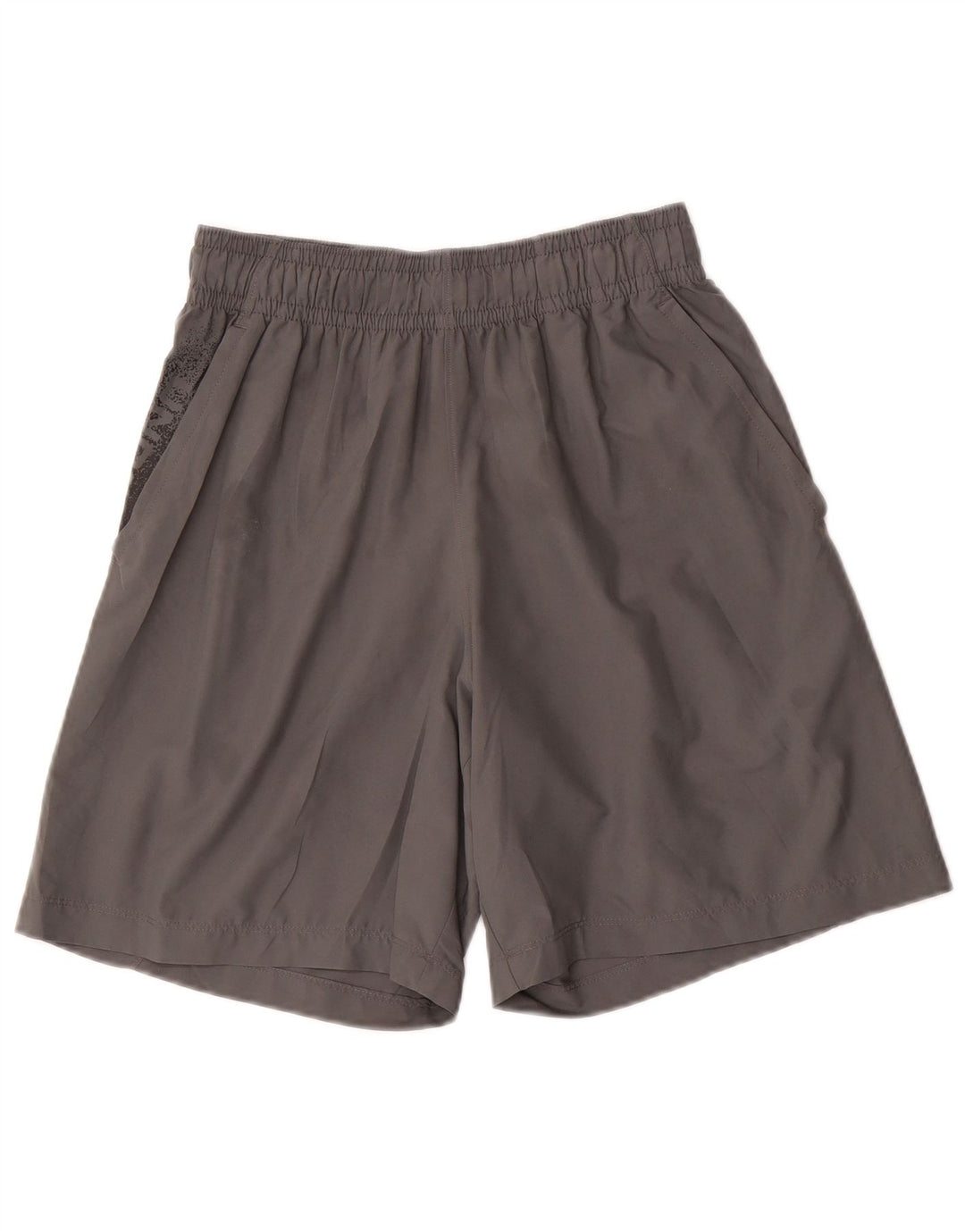 Under Armour Herre grafiske sportsshorts Små grå polyester