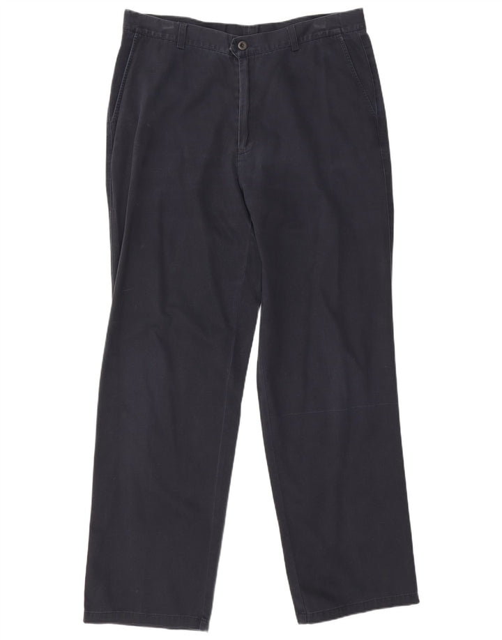 Dockers Straight Chino-bukser til mænd W36 L32 Marineblå