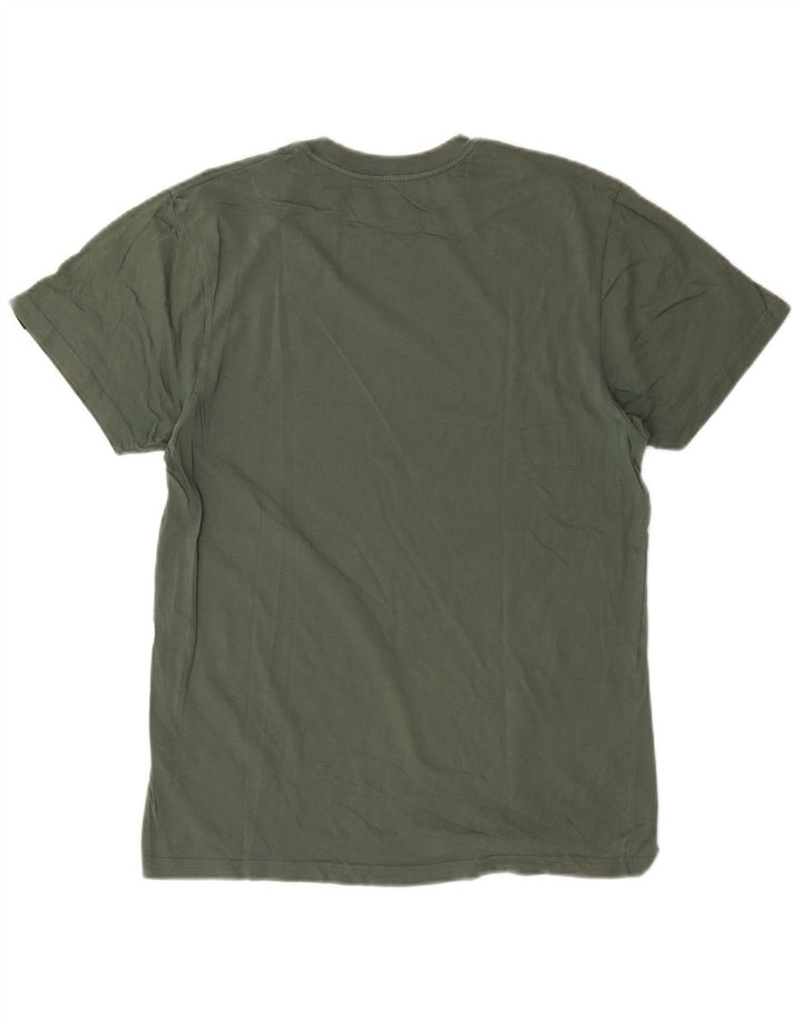 Vans Herre Custom Fit grafisk T-shirt top mellemgrøn bomuld