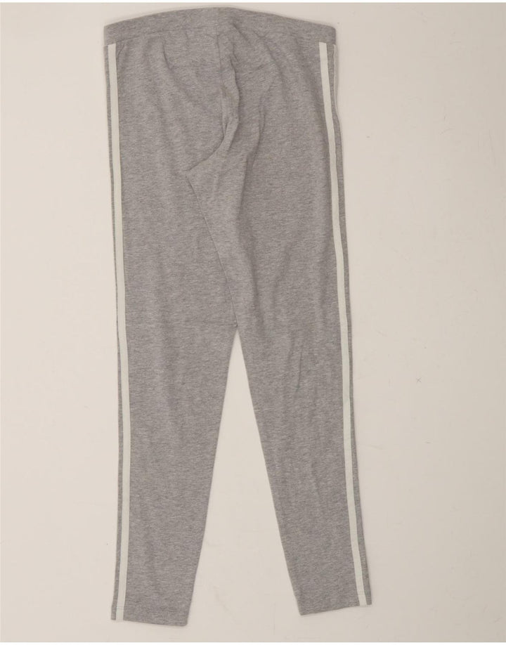 ADIDAS Womens Leggings UK 10 Small  Grey Cotton Vintage Adidas and Second-Hand Adidas from Messina Hembry 