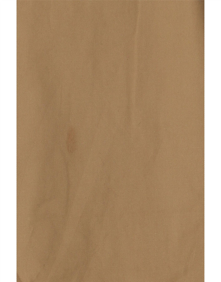 VINTAGE Dame Windbreaker Coat UK 16 Large Brown Colourblock