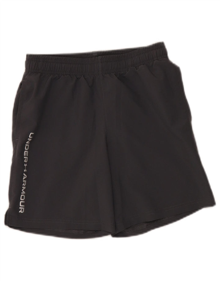 Under Armour drenge grafiske sportsshorts 9-10 år mellemgrå polyester