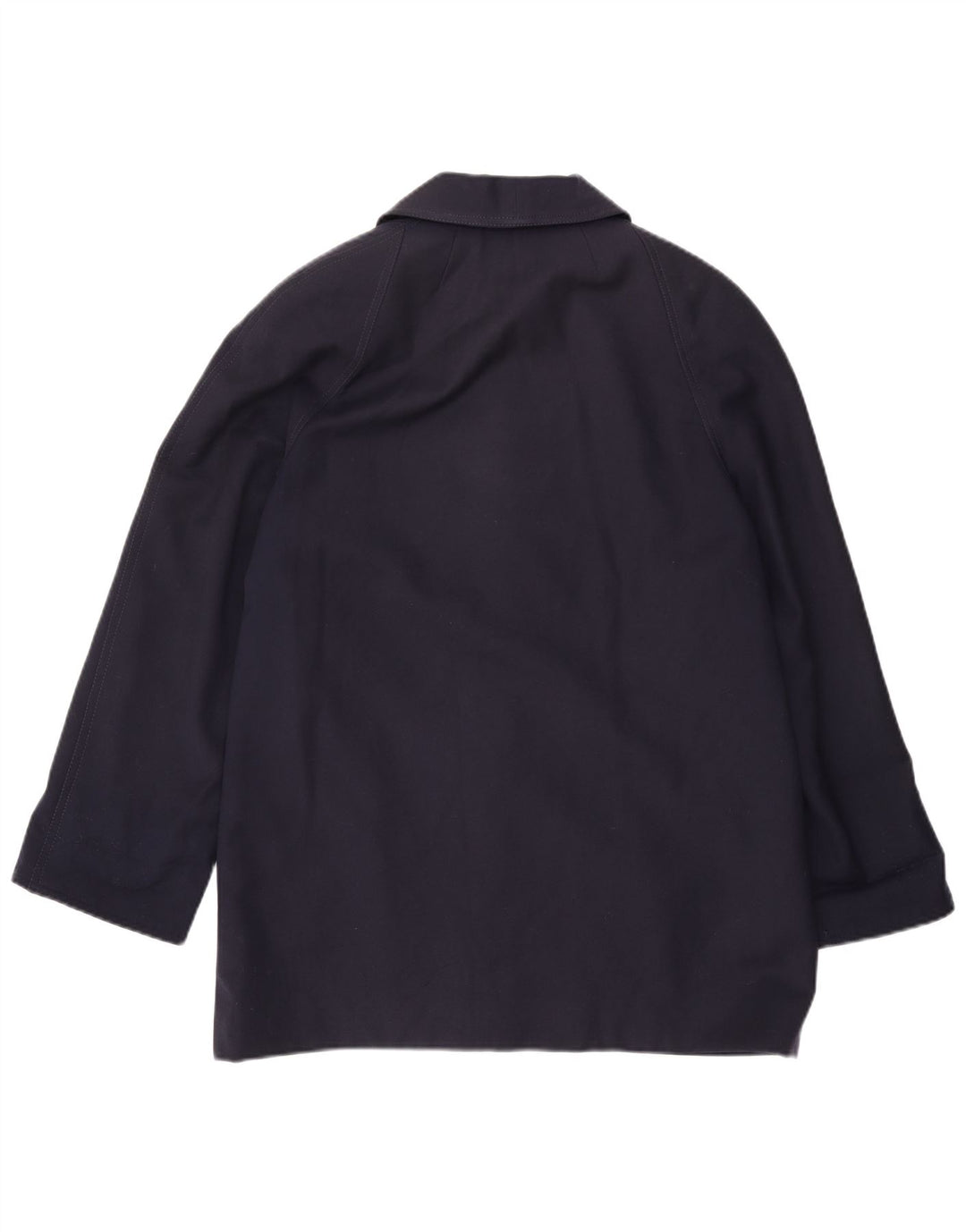 Vintage overfrakke til kvinder UK 18 XL marineblå