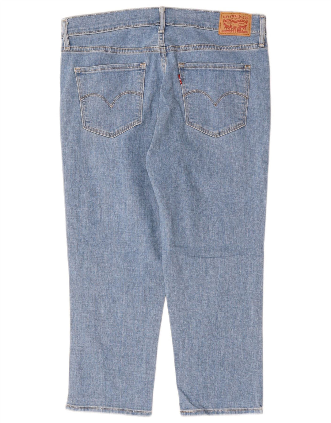 Levi's Womens 311 Shaping Skinny Capri Jeans W30 L22 Blå