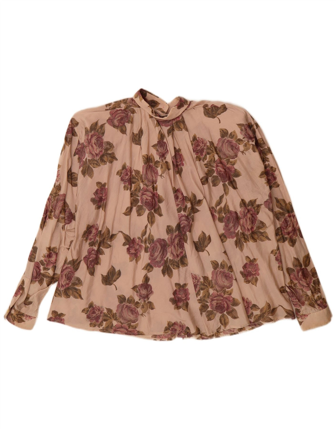 Rudi Valenti Dameskjorte IT 44 Medium Beige Floral